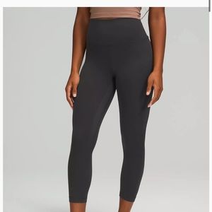 Charcoal Gray LuluLemon Align Leggings 25 inch